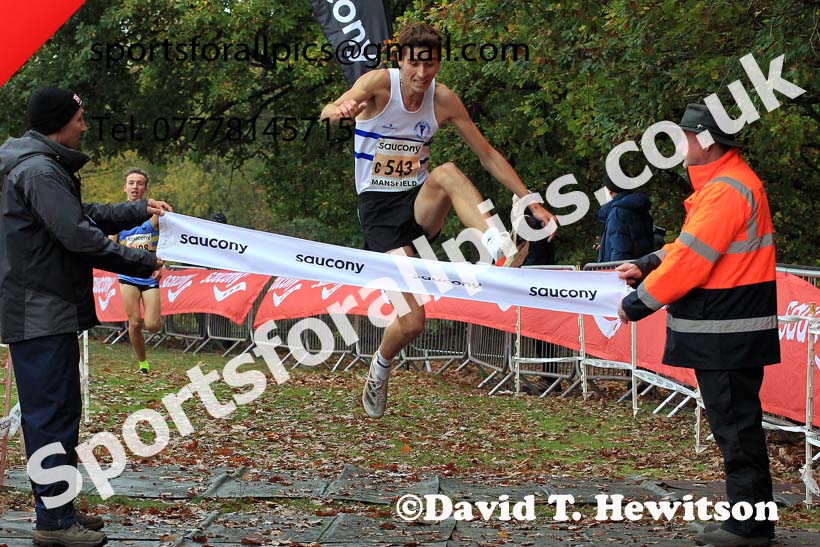 Junior Men, 2022 National Cross Country Relays, Berry Hill Park, Mansfield.  Photo: David T. Hewitson/Sports for All Pics